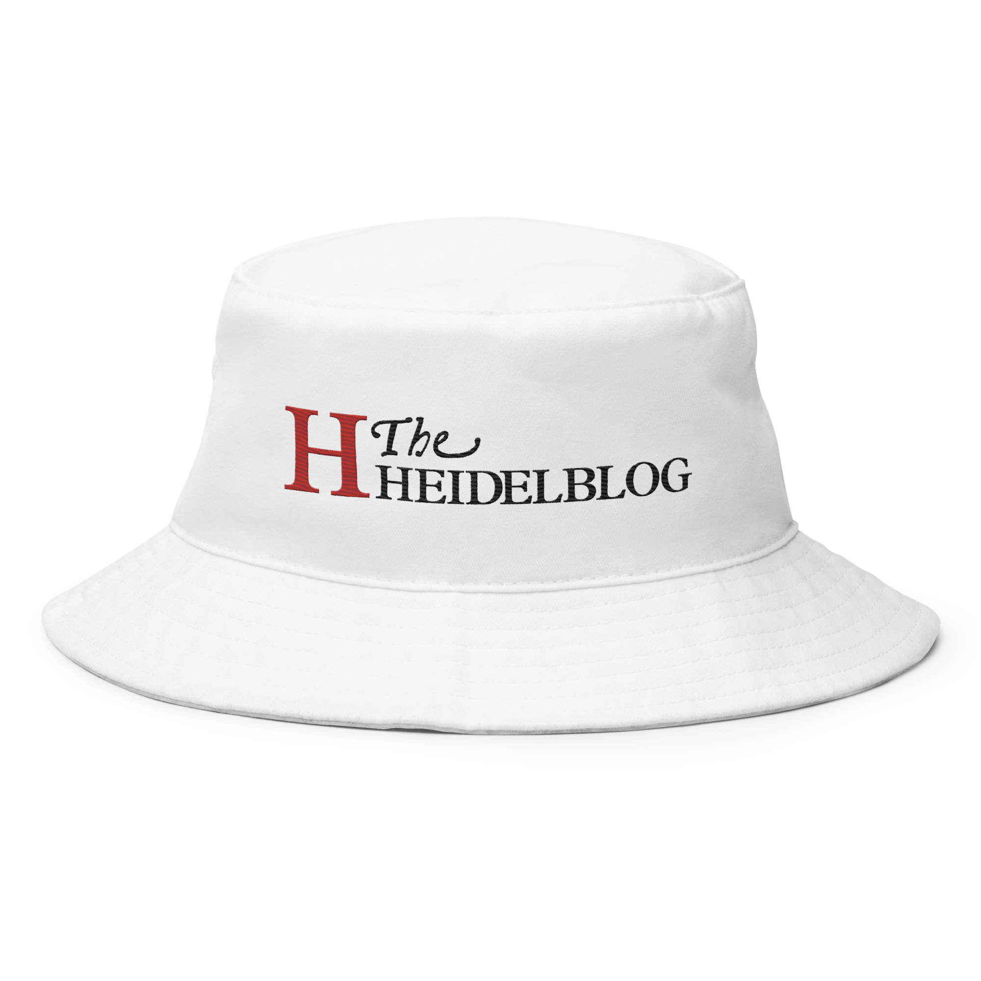 White Heidelblog Bucket Hat