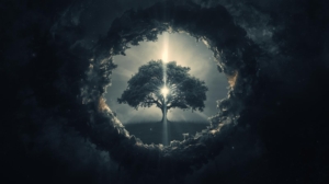 dark tree light