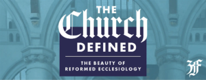 the church defined banner